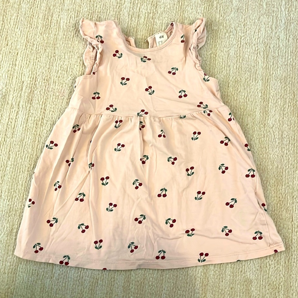 H&M Cherry Print Kids Sleeveless Top